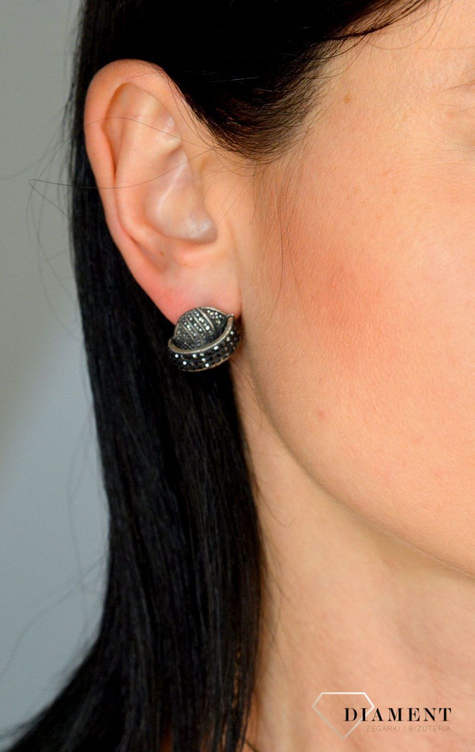 Srebrne kolczyki wiszące markazyty DIA-KLC-3093-925.jpg