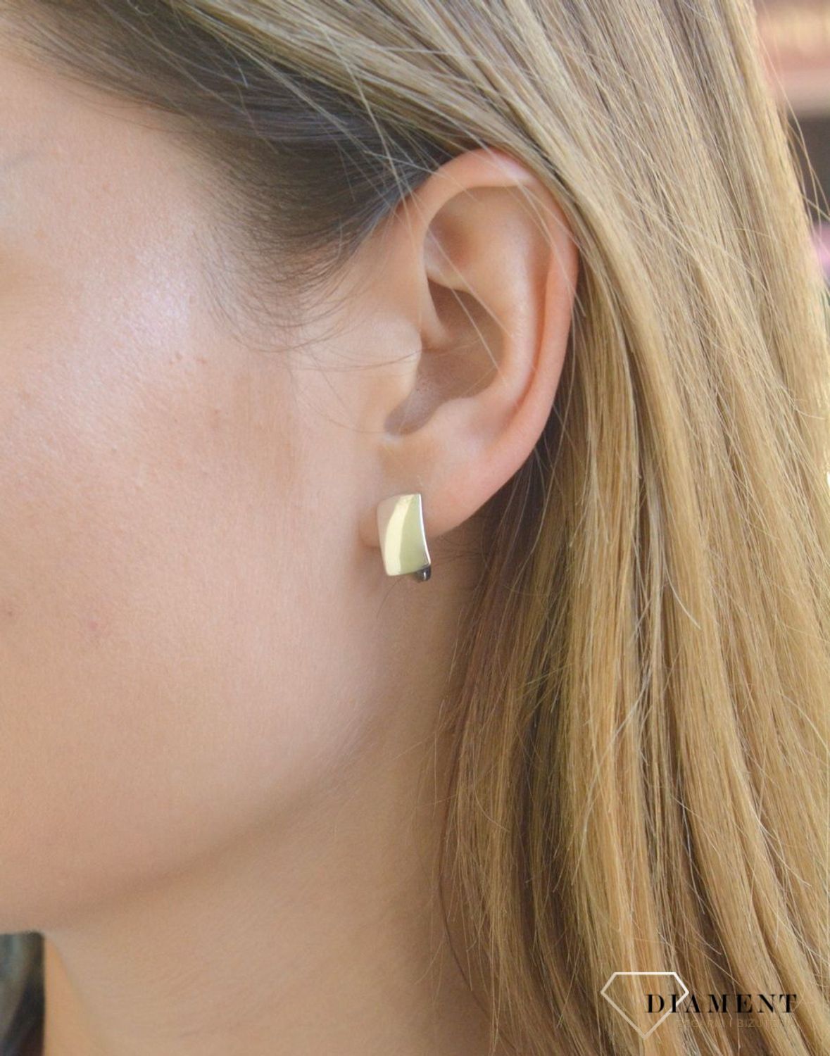 Kolczyki srebrne prostokątne blaszki DIA-KLC-3184-925. Kolczyki proste blaszki. Kolczyki blaszki. Kolczyki srebrne damskie. Kolczyki srebrne idealne na prezent. Kolczyki srebrne z zapięciem na bigiel..jpg