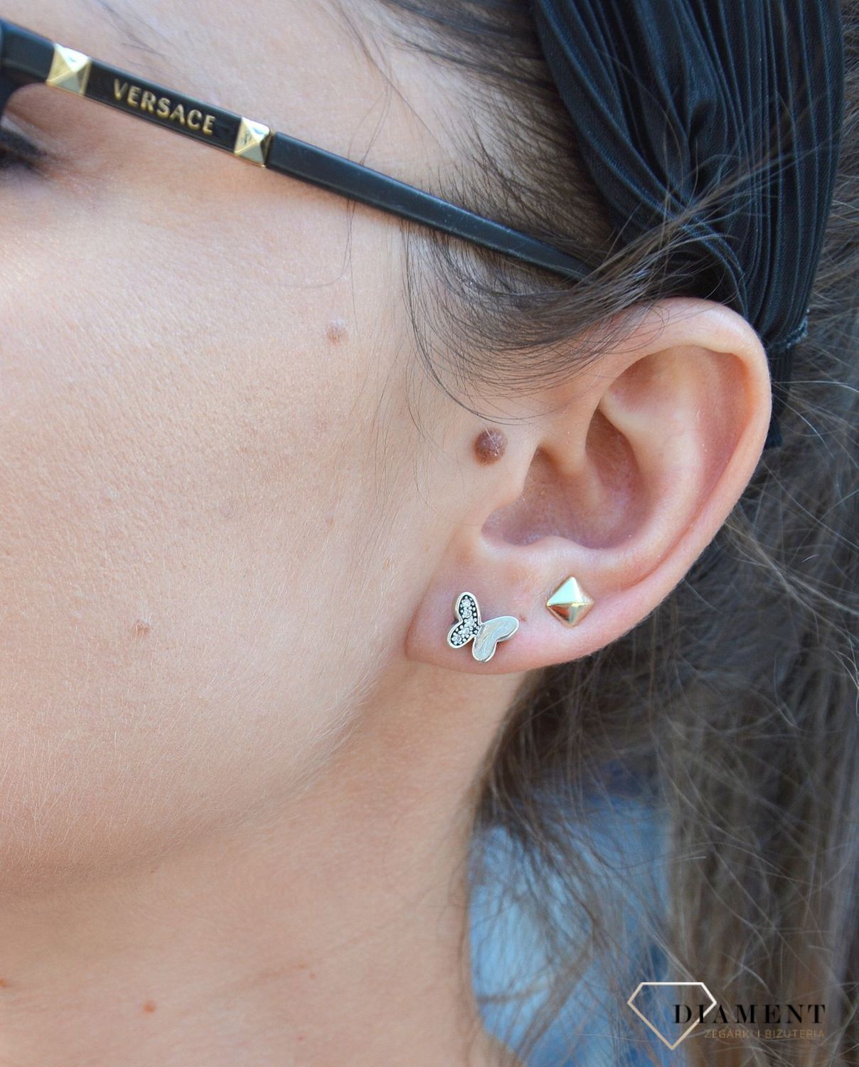 Srebrne kolczyki w kształcie motyli z cyrkoniami DIA-KLC-3511-925.jpg