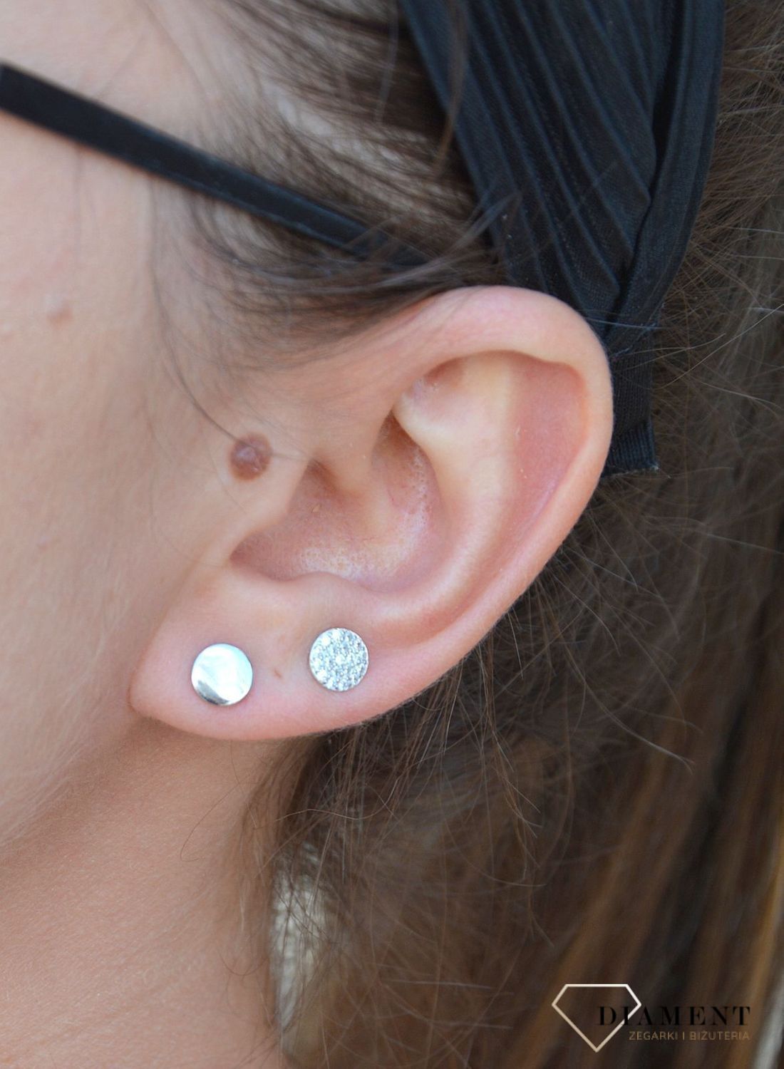 Srebrne kolczyki gładkie kółka i kółka z cyrkonią DIA-KLC-3512-925.jpg