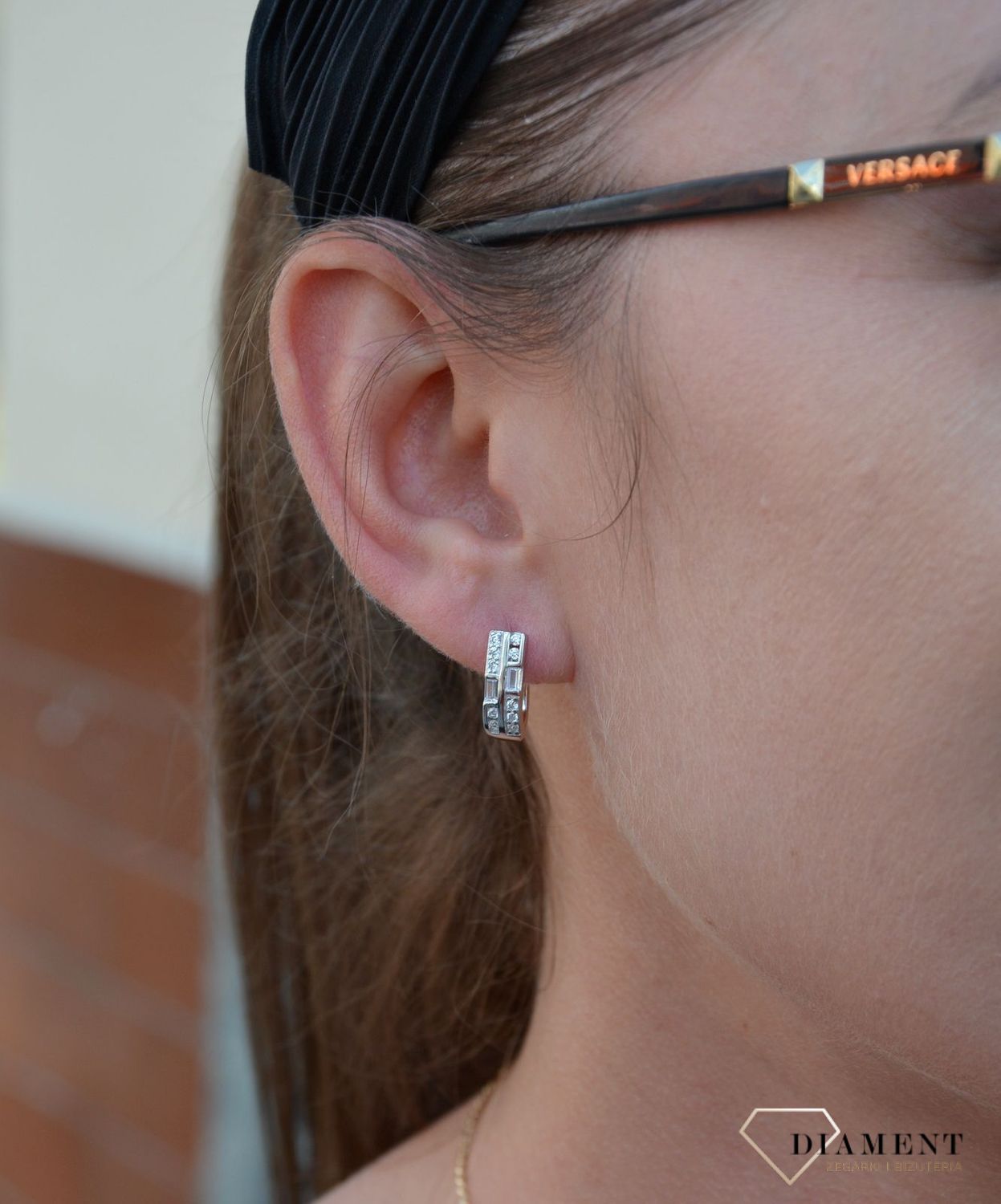 Srebrne kolczyki 925 owal z cyrkonią DIA-KLC-3517-925.jpg