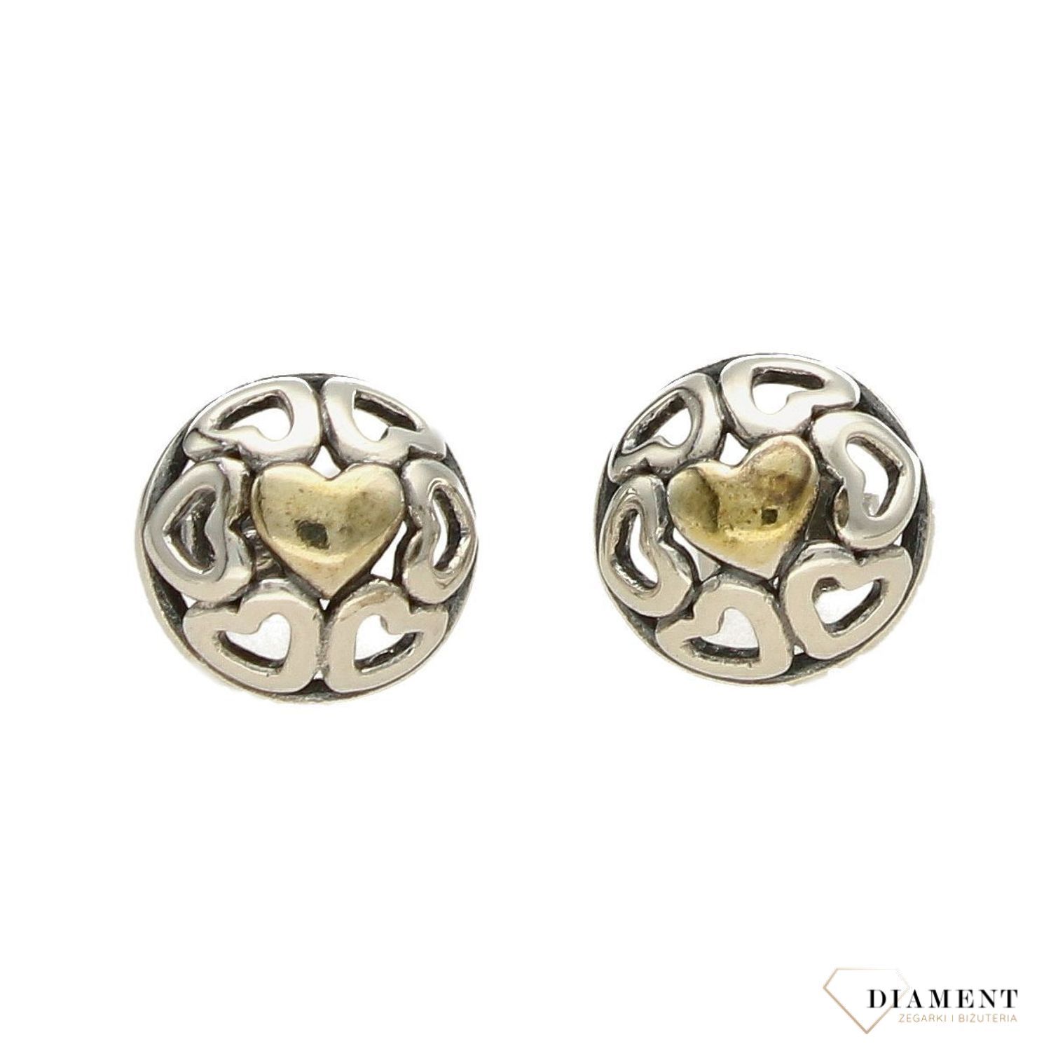 Srebrne kolczyki wypukłe pół kółka w serduszka DIA-KLC-3519-925.jpg