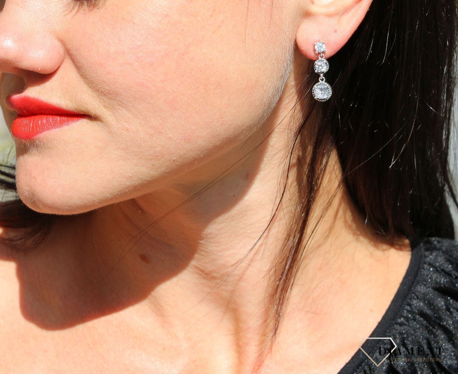 Srebrne kolczyki wiszące cyrkonie DIA-KLC-3790-925.jpg