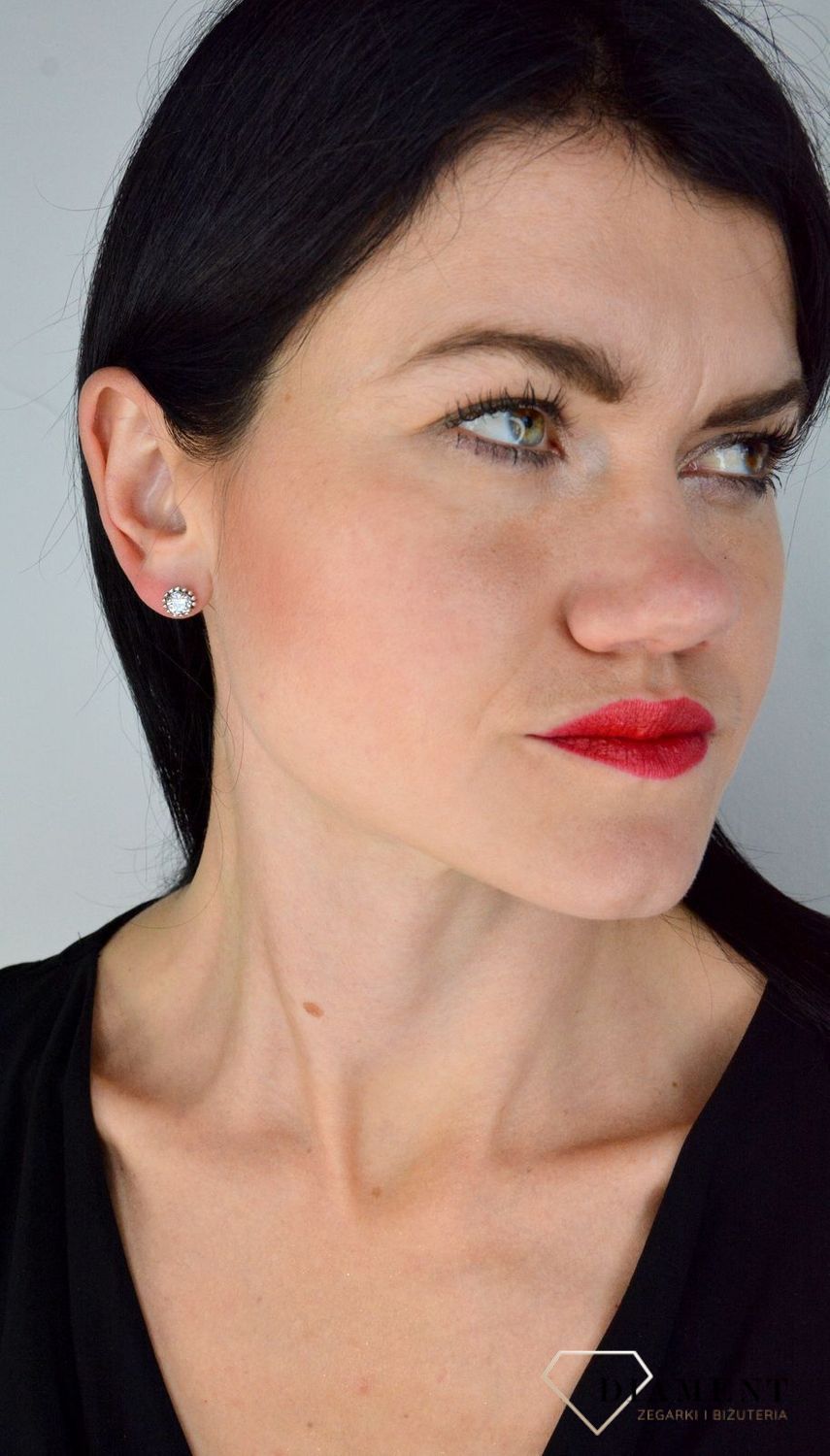Srebrne kolczyki z cyrkonią przy uchu DIA-KLC-3791-925.png