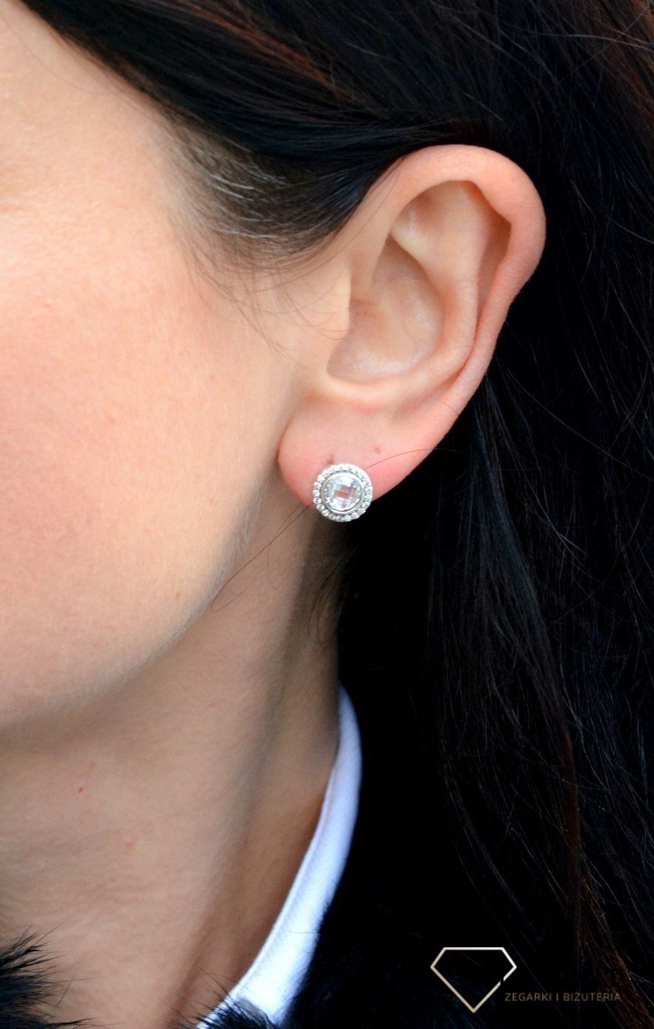 Srebrne kolczyki przy uchu z kryształem DIA-KLC-3803-925.png
