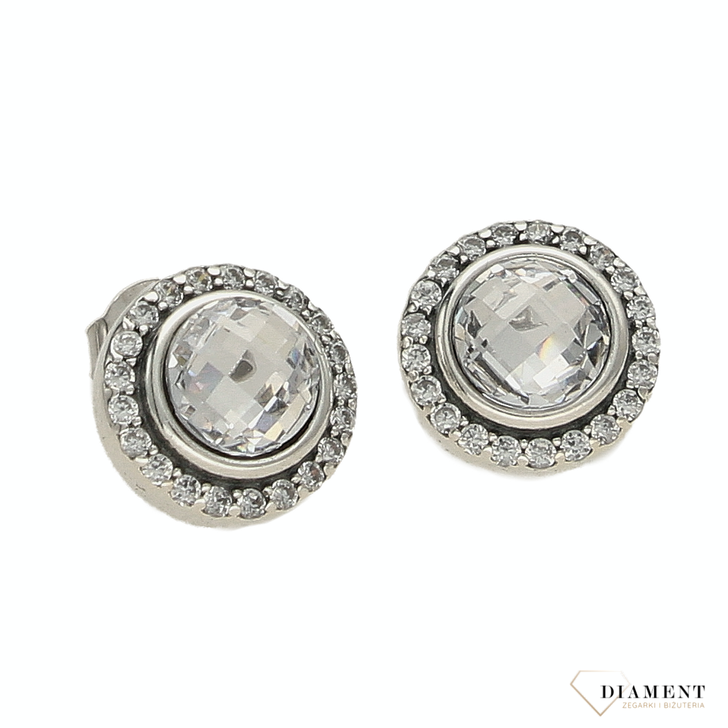 Srebrne kolczyki przy uchu z kryształem DIA-KLC-3803-925.png