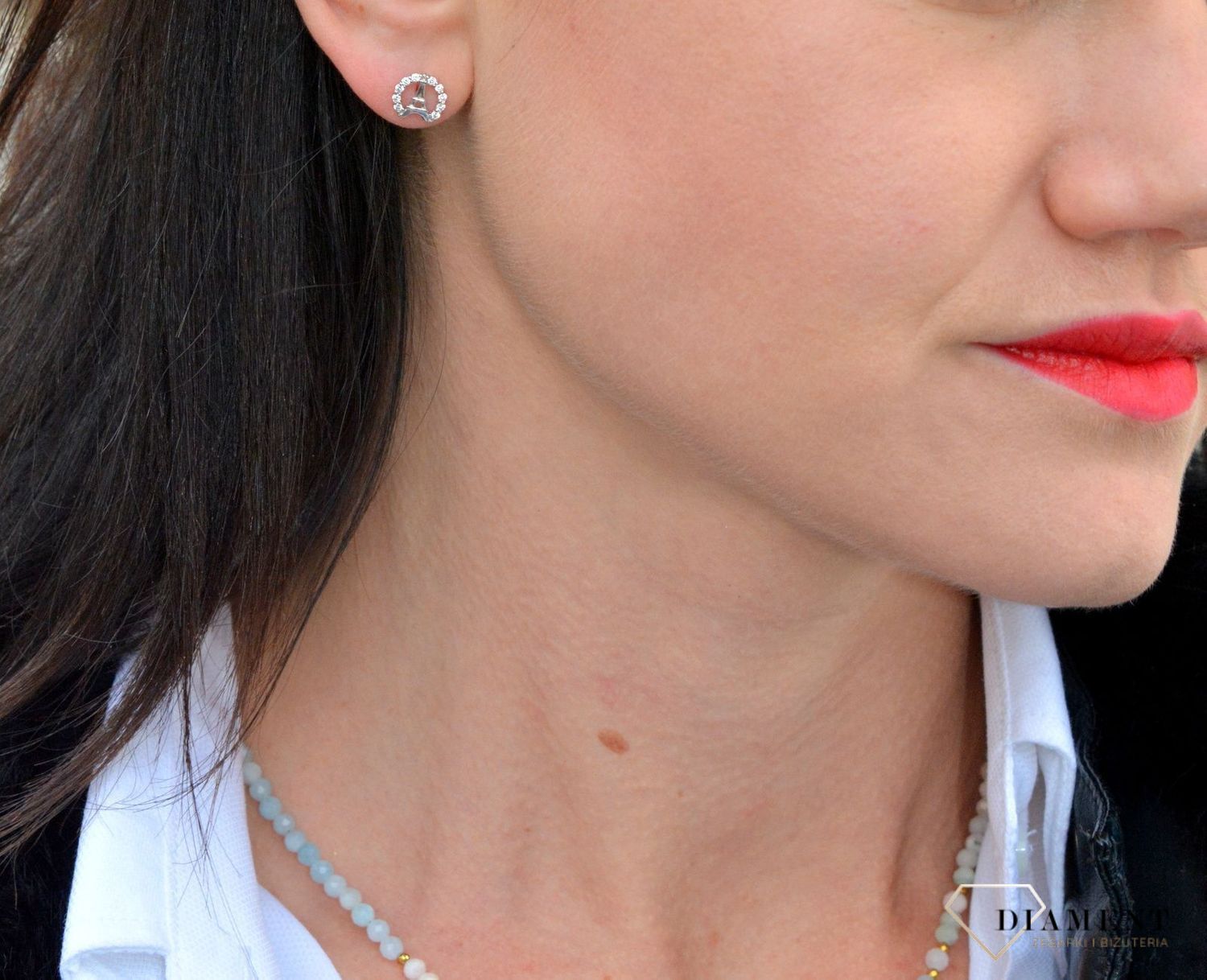 Srebrne kolczyki przy uchu ozdobione cyrkonią DIA-KLC-3804-925.png