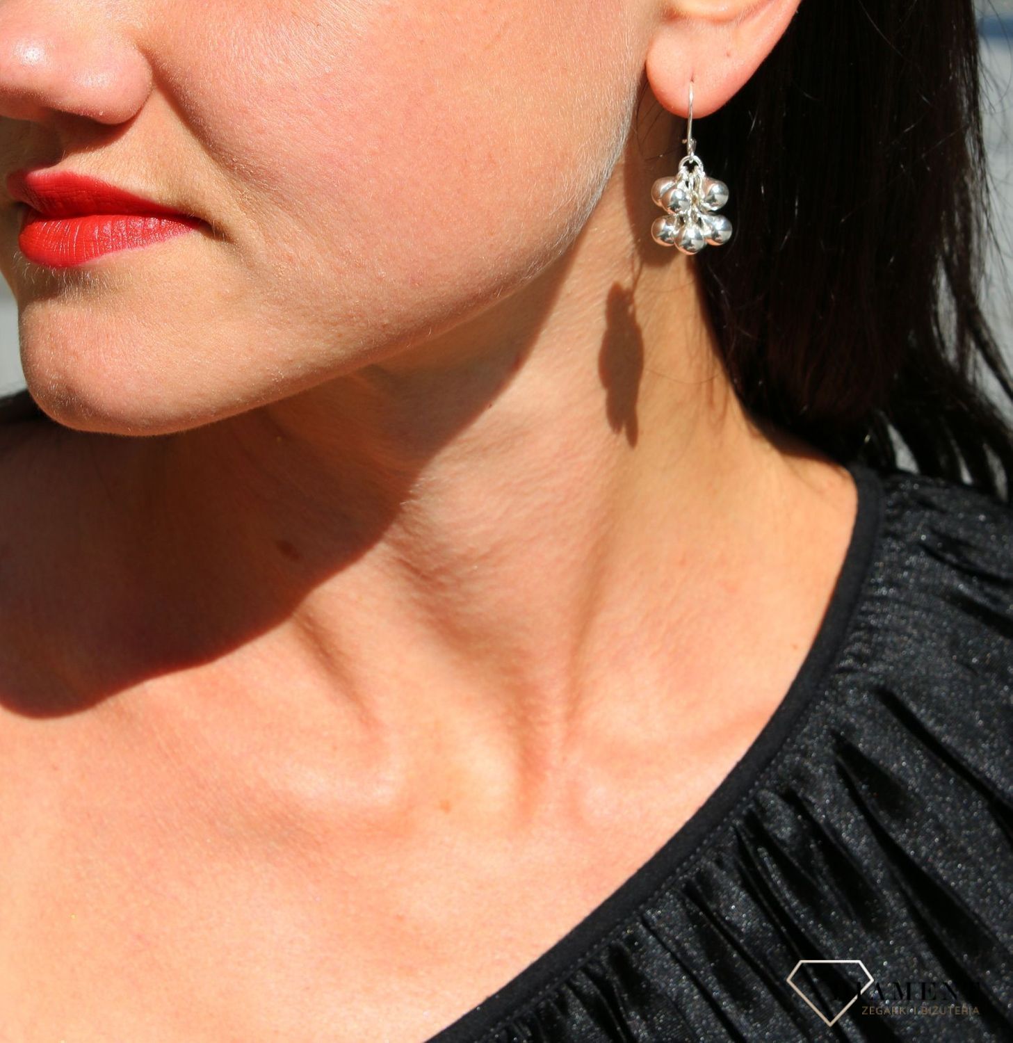 Srebrne kolczyki wiszące kuleczki DIA-KLC-3810-925.jpg