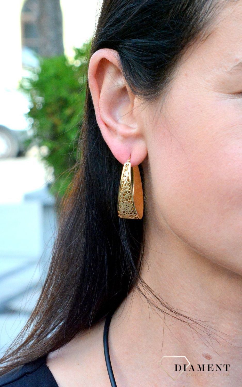 Duże złote kolczyki w kształcie ażurowego koła DIA-KLC-4291-585.jpg