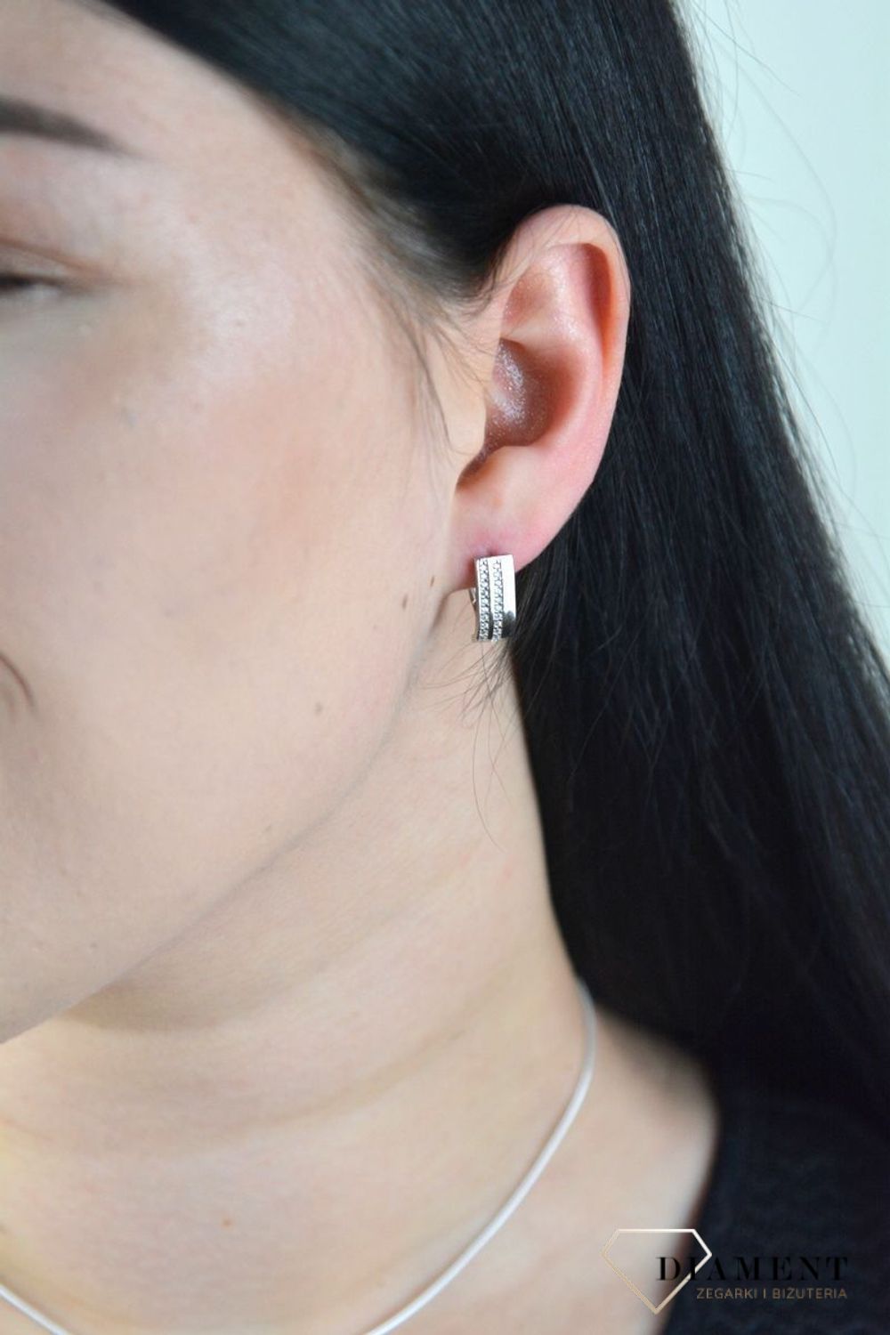 Kolczyki srebrne prostokąty ozdobione cyrkoniami DIA-KLC-4728-925.jpg