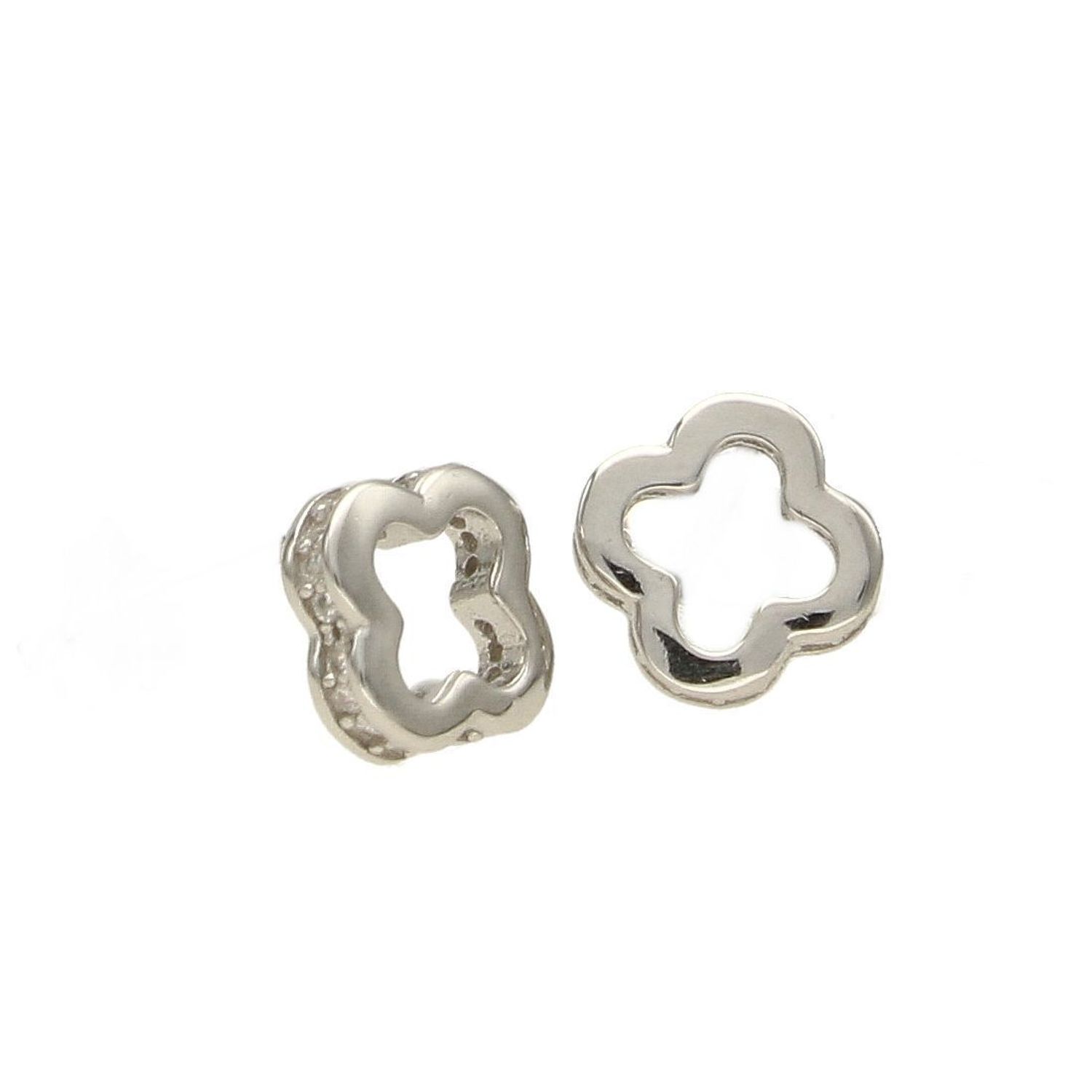 Srebrne kolczyki koniczynki z cyrkoniami DIA-KLC-4733-925.jpg