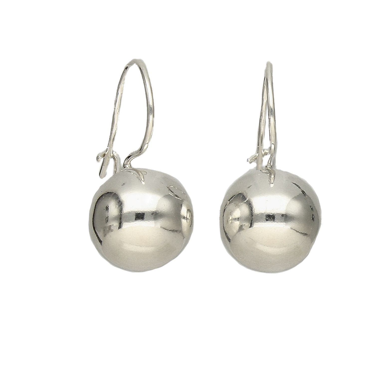 Srebrne kolczyki gładkie kulki bigiel DIA-KLC-4766-925.jpg