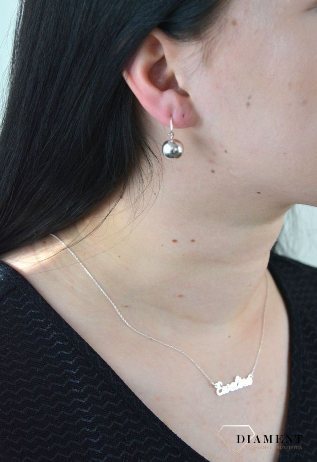 Srebrne kolczyki gładkie połówki kulek DIA-KLC-4767-925.jpg