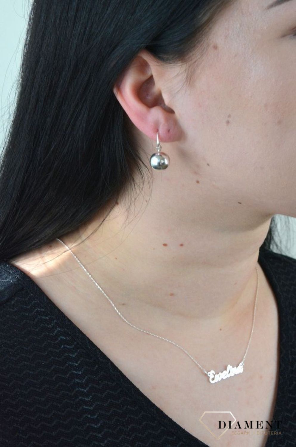 Srebrne kolczyki gładkie połówki kulek DIA-KLC-4767-925.jpg