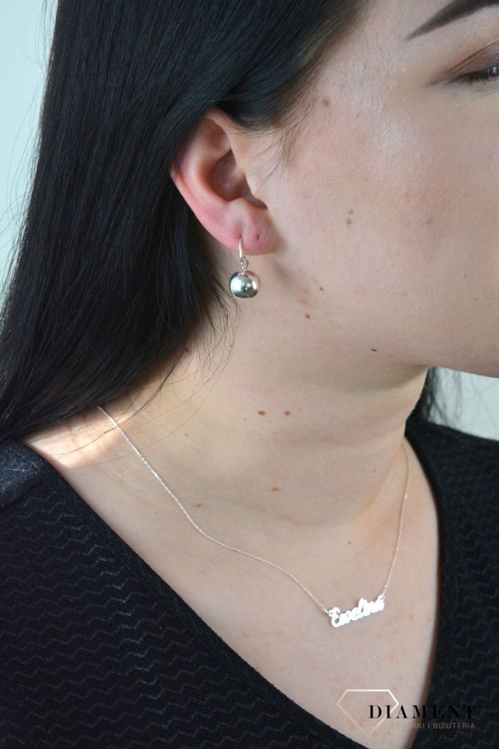 Srebrne kolczyki gładkie połówki kulek DIA-KLC-4767-925.jpg