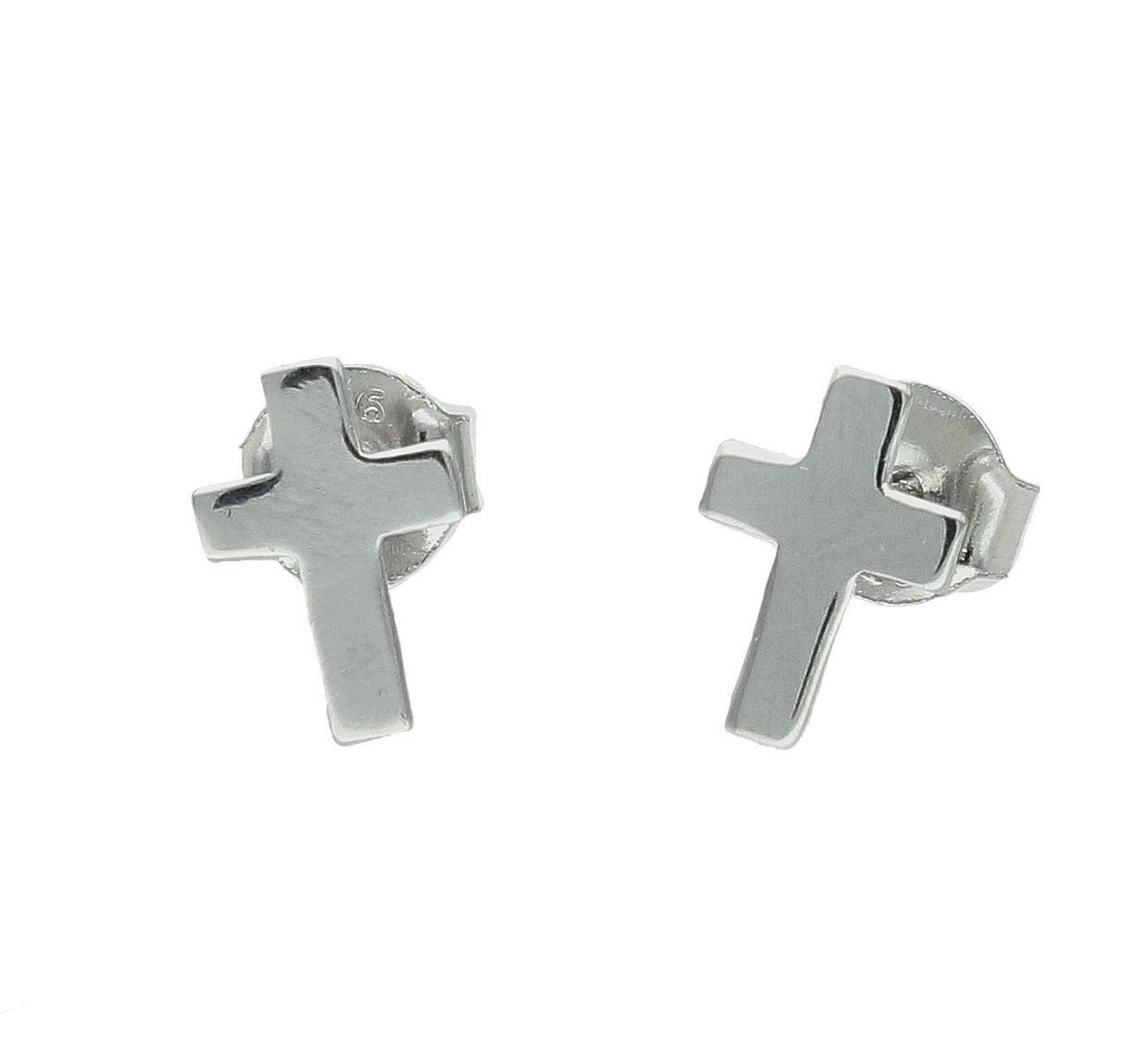 Srebrne kolczyki damskie 925 krzyżyki na sztyft DIA-KLC-4955-925. Srebrne kolczyki damskie. Kolczyki srebrne na sztyft. Kolczyki srebrne krzyżyki. Srebrne krzyżyki wkrętki na prezent..jpg