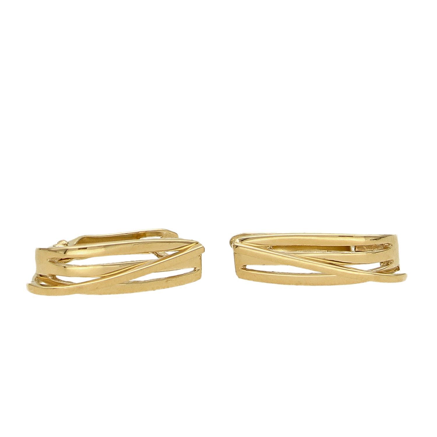 Złote kolczyki wiszące 585 klasyczne na zapięcie angielskie DIA-KLC-5329-585.jpg