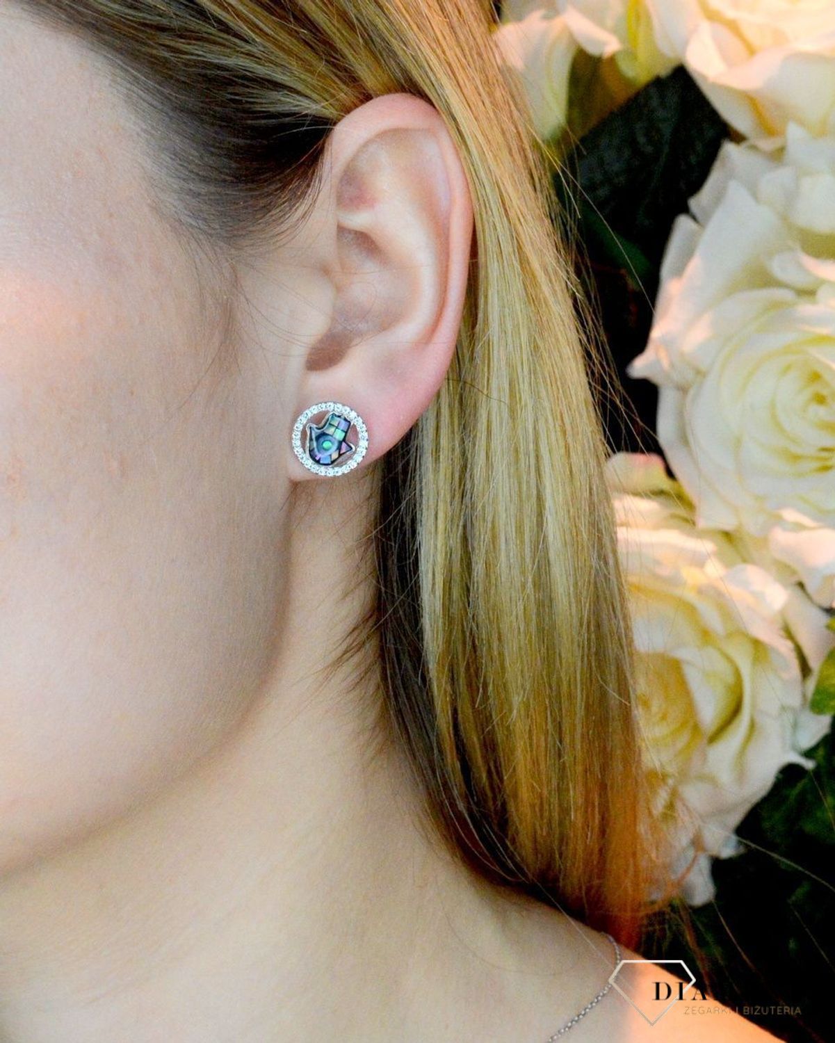 Kolczyki srebrne okrągłe RĘKA FATIMY DIA-KLC-5417-925  ✓Srebrne Kolczyki Damskie w Sklepie z Biżuterią zegarki-diament.pl✓Piękne i Eleganckie Kolczyki dla Kobiet✓Prawdziwe Srebro✓Darmowa wysyłka✓.jpg