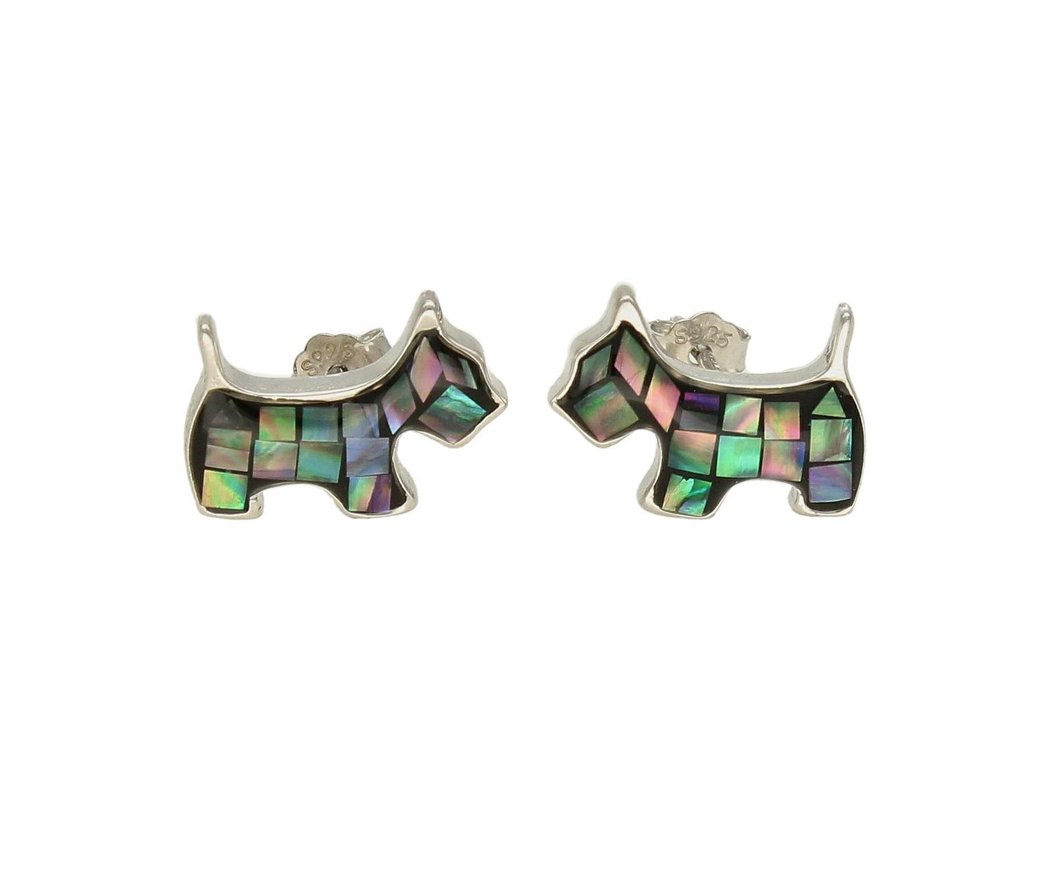 Kolczyki srebrne w kształcie pieska DIA-KLC-5426-925 ✓Srebrne Kolczyki Damskie w Sklepie z Biżuterią zegarki-diament.pl✓Piękne Kolczyki dla Kobiet✓Prawdziwe Srebro✓Darmowa wysyłka✓.jpg