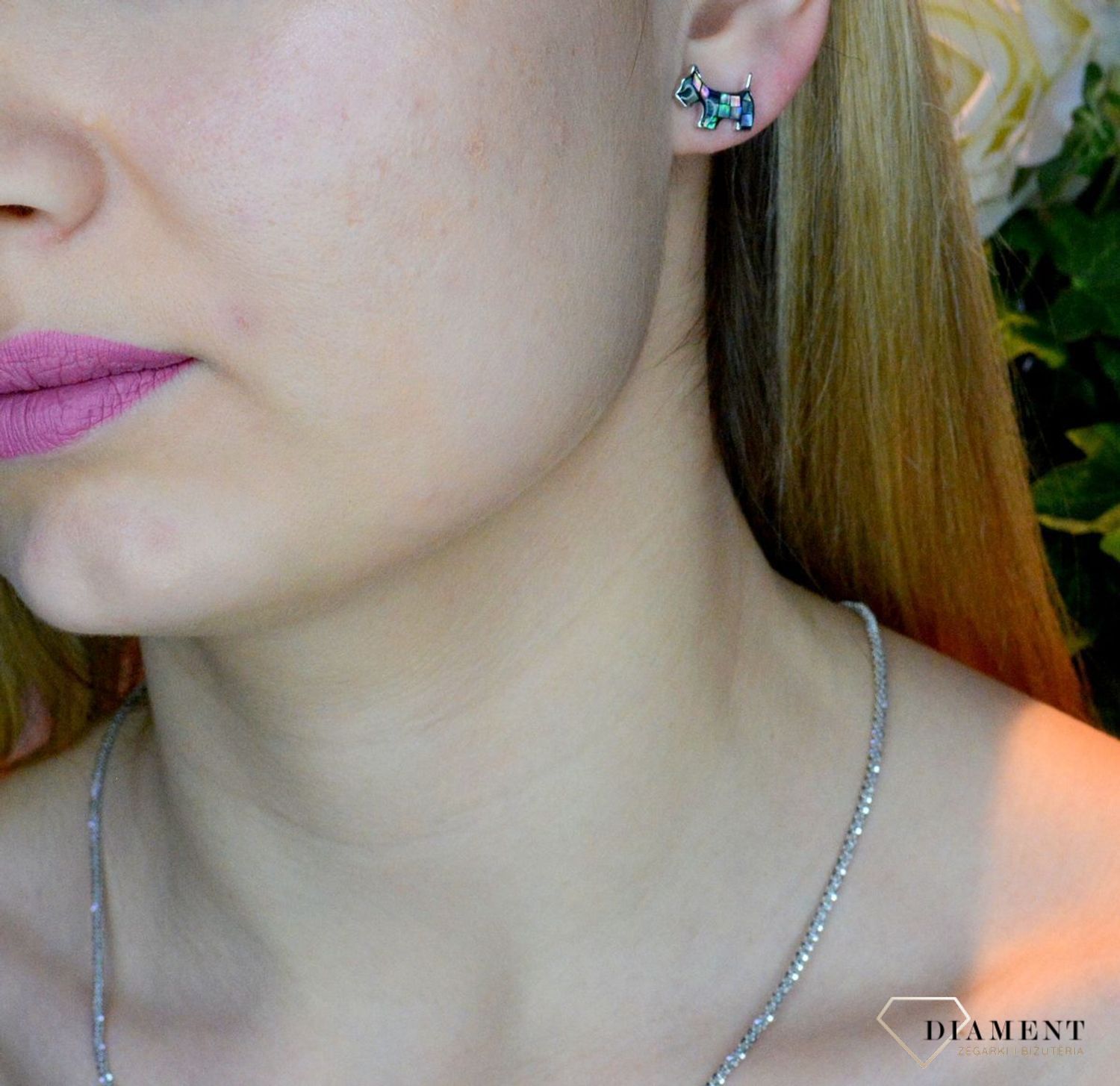 Kolczyki srebrne w kształcie pieska DIA-KLC-5426-925 ✓Srebrne Kolczyki Damskie w Sklepie z Biżuterią zegarki-diament.pl✓Piękne Kolczyki dla Kobiet✓Prawdziwe Srebro✓Darmowa wysyłka✓.jpg