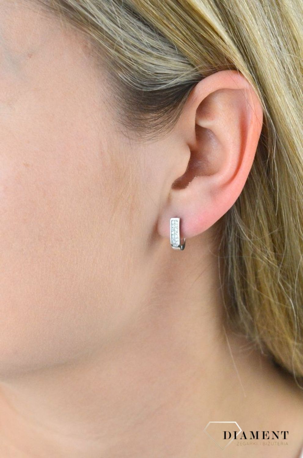 Srebrne kolczyki 925 ozdobione cyrkonią DIA-KLC-5436-925.jpg