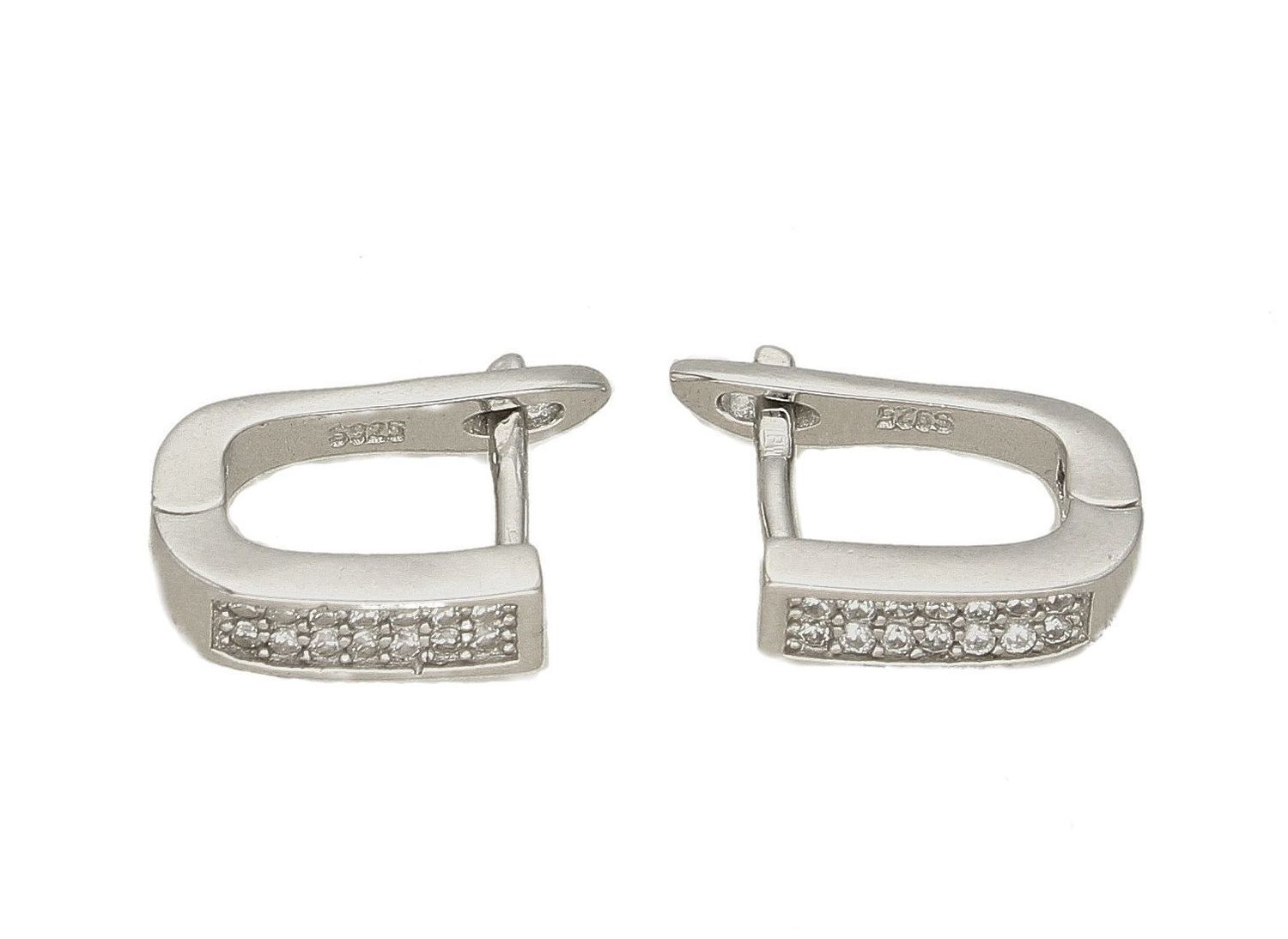 Srebrne kolczyki 925 ozdobione cyrkonią DIA-KLC-5436-925.jpg