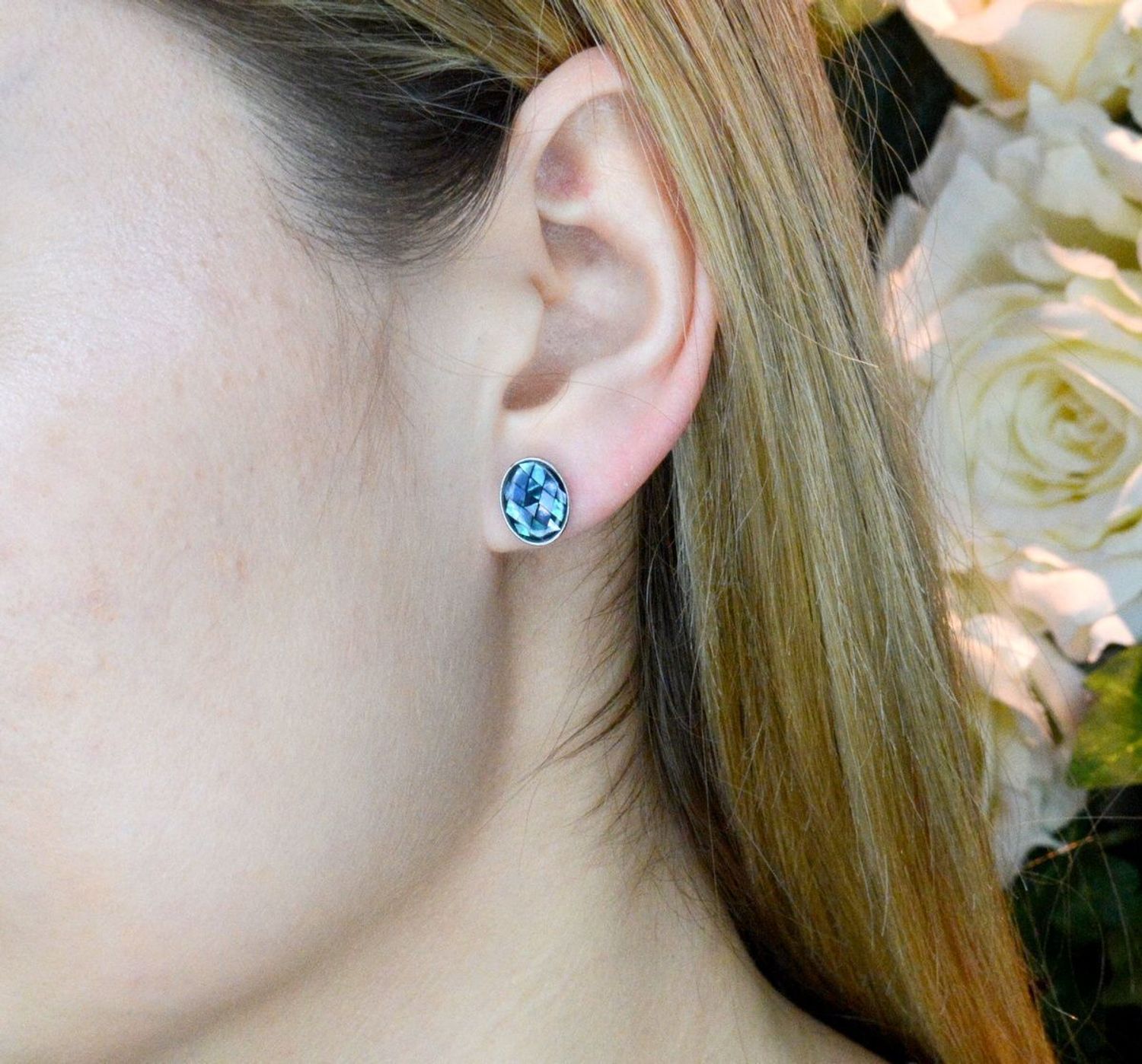 Kolczyki srebrne w kształcie owalu DIA-KLC-5443-925  ✓Srebrne Kolczyki Damskie w Sklepie z Biżuterią zegarki-diament.pl✓Piękne i Eleganckie Kolczyki dla Kobiet✓Prawdziwe Srebro✓Darmowa wysyłka.jpg