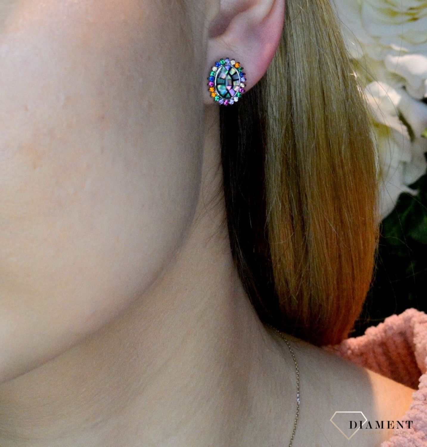 Kolczyki srebrne w kształcie owalu  DIA-KLC-5444-925 ✓Srebrne Kolczyki Damskie w Sklepie z Biżuterią zegarki-diament.pl✓Piękne i Eleganckie Kolczyki dla Kobiet✓Prawdziwe Srebro✓Darmowa wysyłka✓.jpg