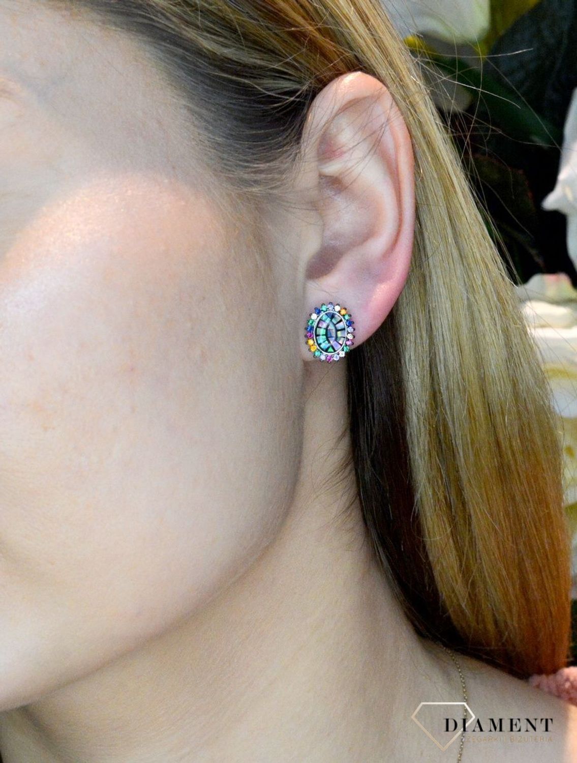 Kolczyki srebrne w kształcie owalu  DIA-KLC-5444-925 ✓Srebrne Kolczyki Damskie w Sklepie z Biżuterią zegarki-diament.pl✓Piękne i Eleganckie Kolczyki dla Kobiet✓Prawdziwe Srebro✓Darmowa wysyłka✓.jpg