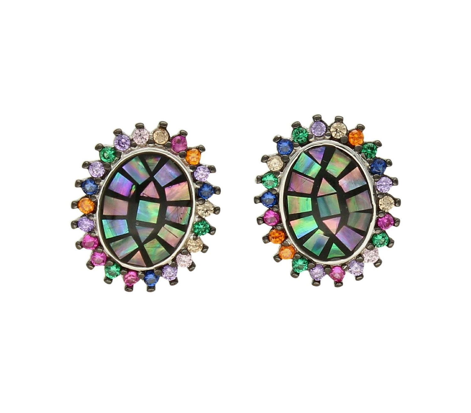 Kolczyki srebrne w kształcie owalu  DIA-KLC-5444-925 ✓Srebrne Kolczyki Damskie w Sklepie z Biżuterią zegarki-diament.pl✓Piękne i Eleganckie Kolczyki dla Kobiet✓Prawdziwe Srebro✓Darmowa wysyłka✓.jpg