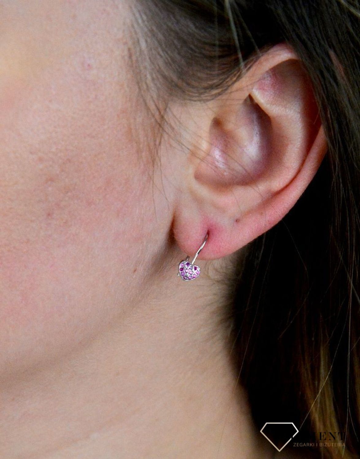 Kolczyki srebrne serduszka DIA-KLC-5445-925..jpg