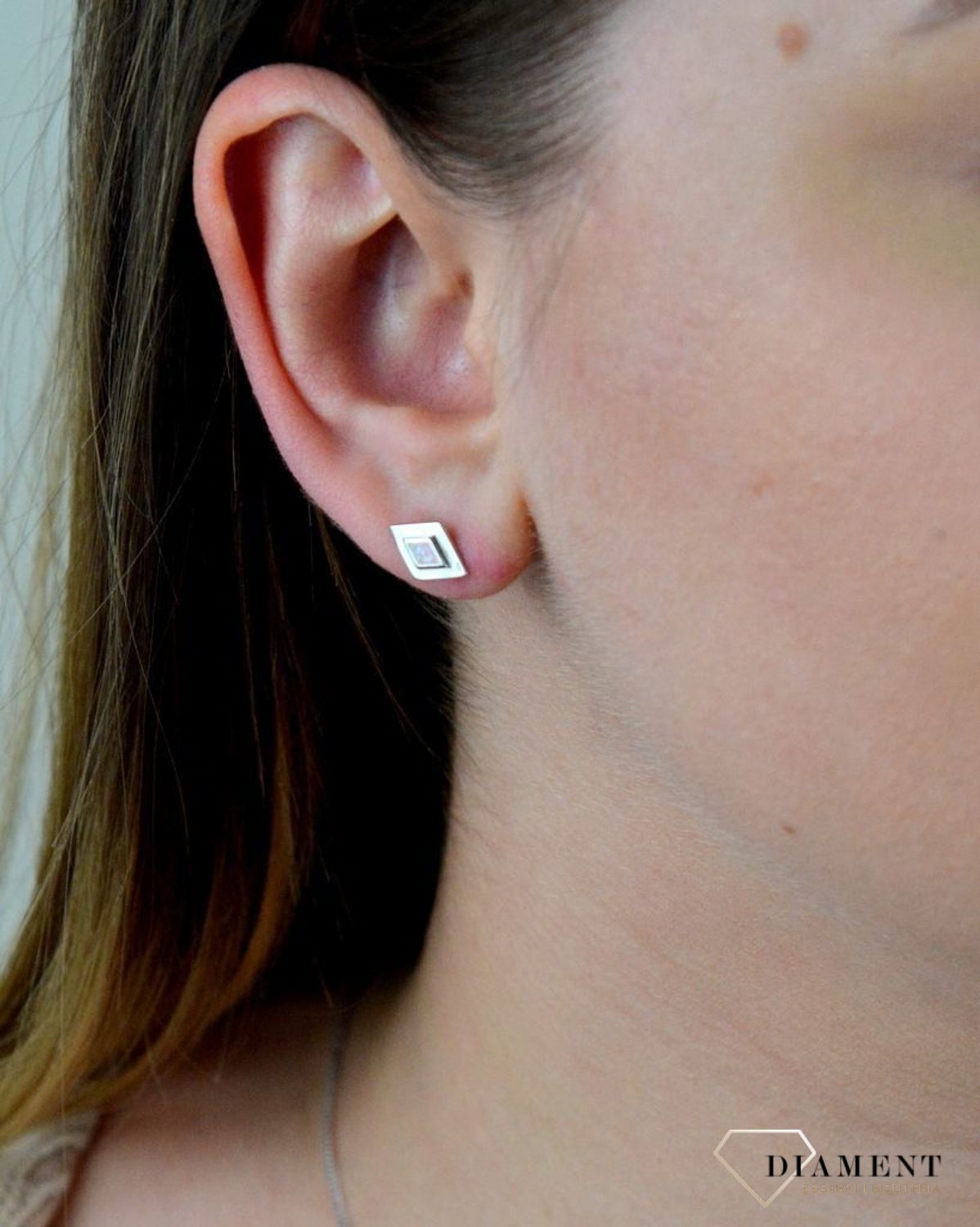 Srebrne kolczyki romby z opalem DIA-KLC-5446-925.jpg