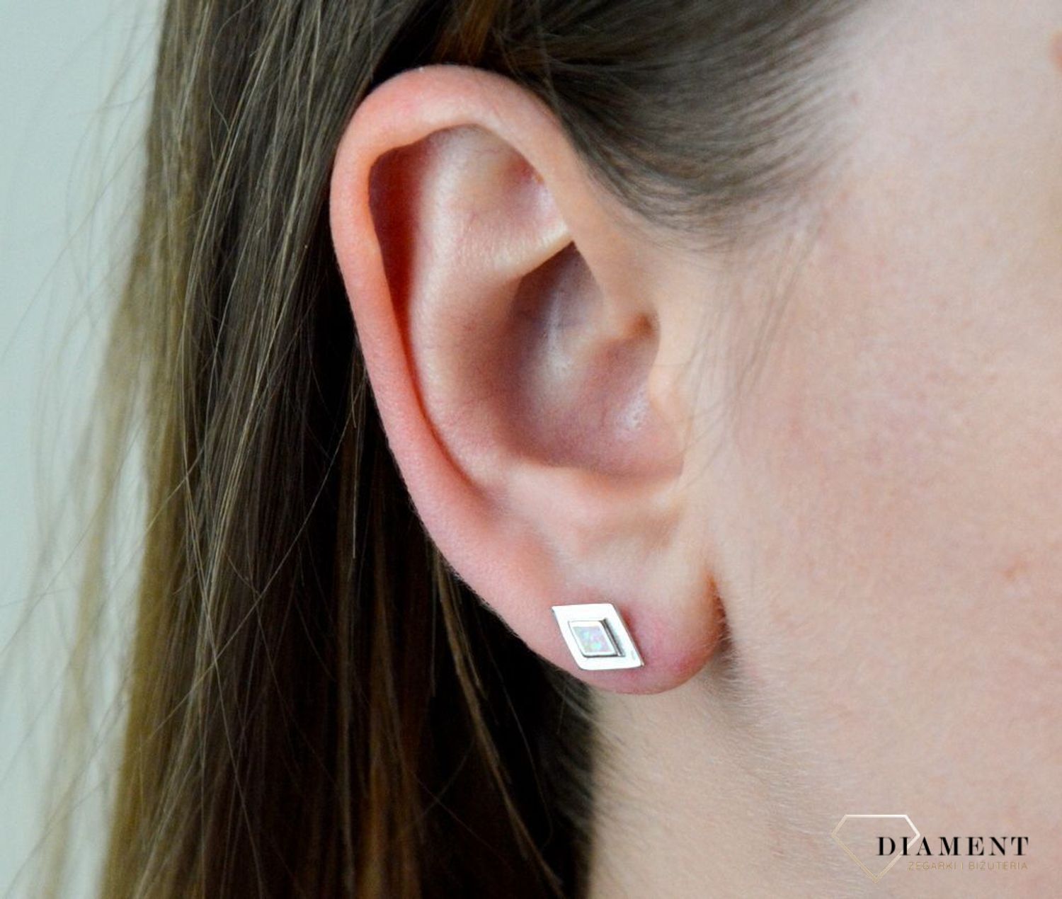 Srebrne kolczyki romby z opalem DIA-KLC-5446-925.jpg