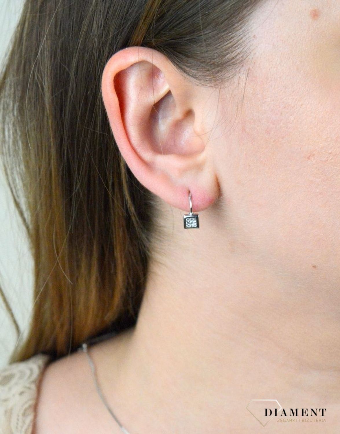 Srebrne kolczyki wiszące kwadraciki DIA-KLC-5452-925.jpg