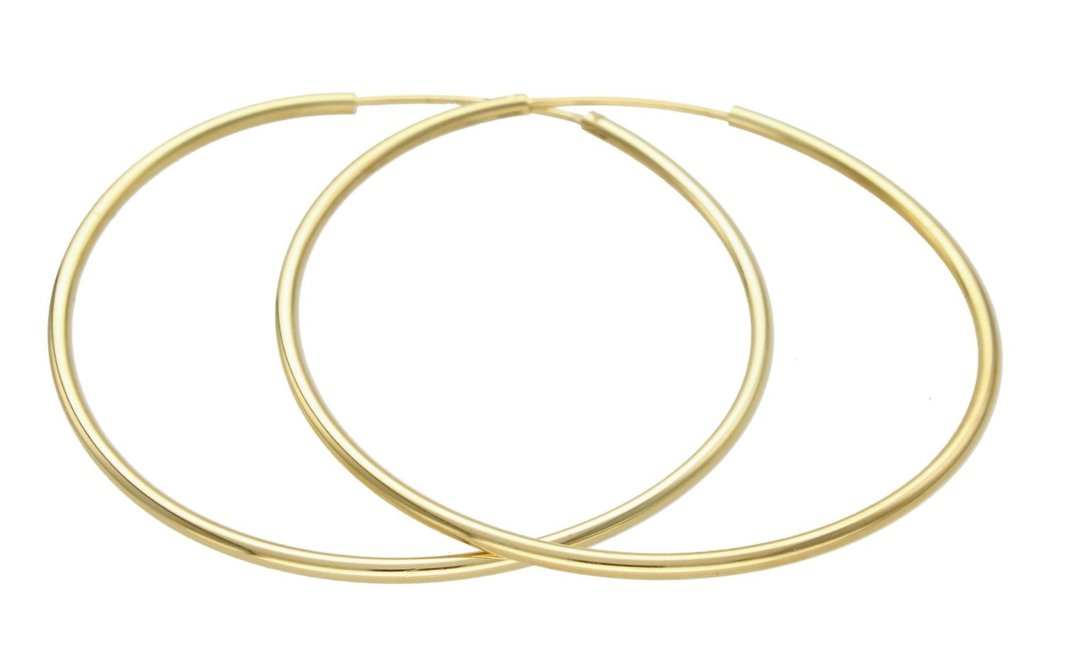 Kolczyki koła pozłacane 6 mm  DIAMENT DIA-KLC-5942-925 Kolczyki koła wykonane z najwyższe próby srebra w pozłoceniu żółtego złota. Koła o średnicy 6 mm idealnie sprawdzą się na prezent..jpg