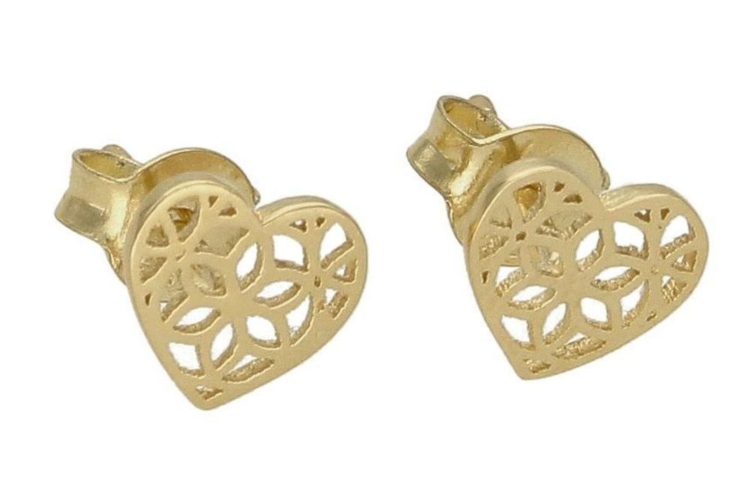 Złote kolczyki wkrętki df585 ażurowe serduszka DIA-KLC-6166-585.jpg