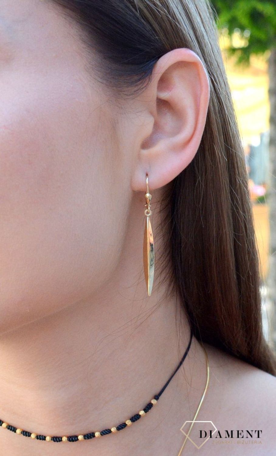 Złote kolczyki 585 trójwymiarowe sopelki DIA-KLC-6168-585. Kolczyki złote w Sklepie z Biżuterią zegarki-diament.pl✓ Piękne Kolczyki dla Kobiet✓ Prawdziwe Złoto✓ Złote kolczyki.jpg