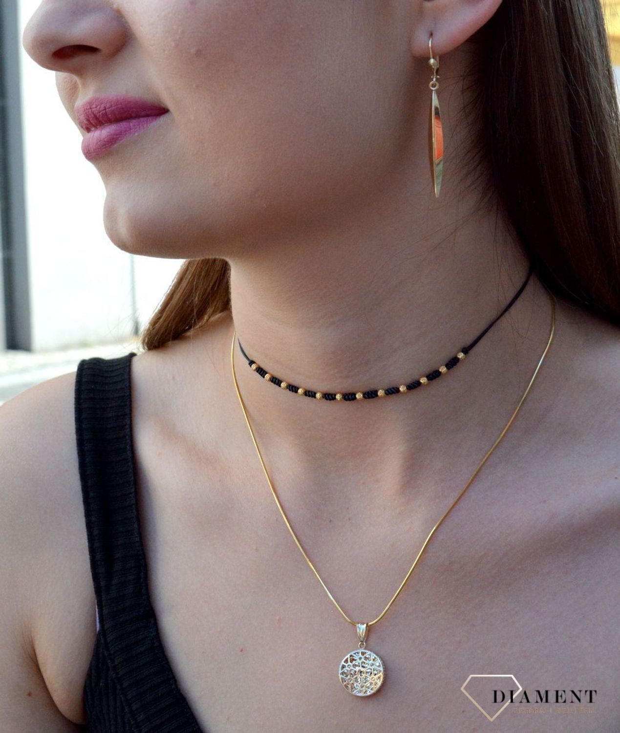 Złote kolczyki 585 trójwymiarowe sopelki DIA-KLC-6168-585. Kolczyki złote w Sklepie z Biżuterią zegarki-diament.pl✓ Piękne Kolczyki dla Kobiet✓ Prawdziwe Złoto✓ Złote kolczyki.jpg