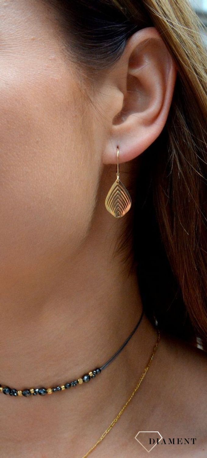 Kolczyki złote próby 585 w kształciedfc listków DIA-KLC-6177-585.jpg