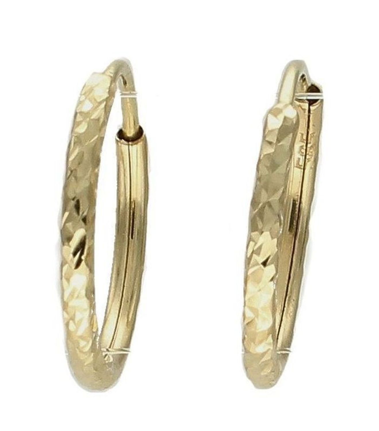 Złote kolczyki 585 grawerowane kółeczka DIA-KLC-6218-585.jpg