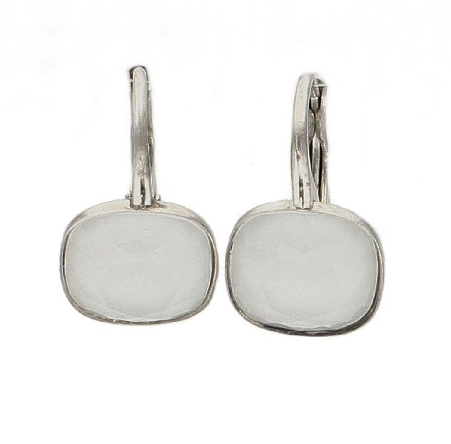 Kolczyki srebrne biały kryształek DIA-KLC-6353-925. Kolczyki srebrne kwadratowe. Kolczyki srebrne z kryształkiem. Kolczyki srebrne sbiałe. Kolczyki dla kobiety. Kolczyki i.jpg