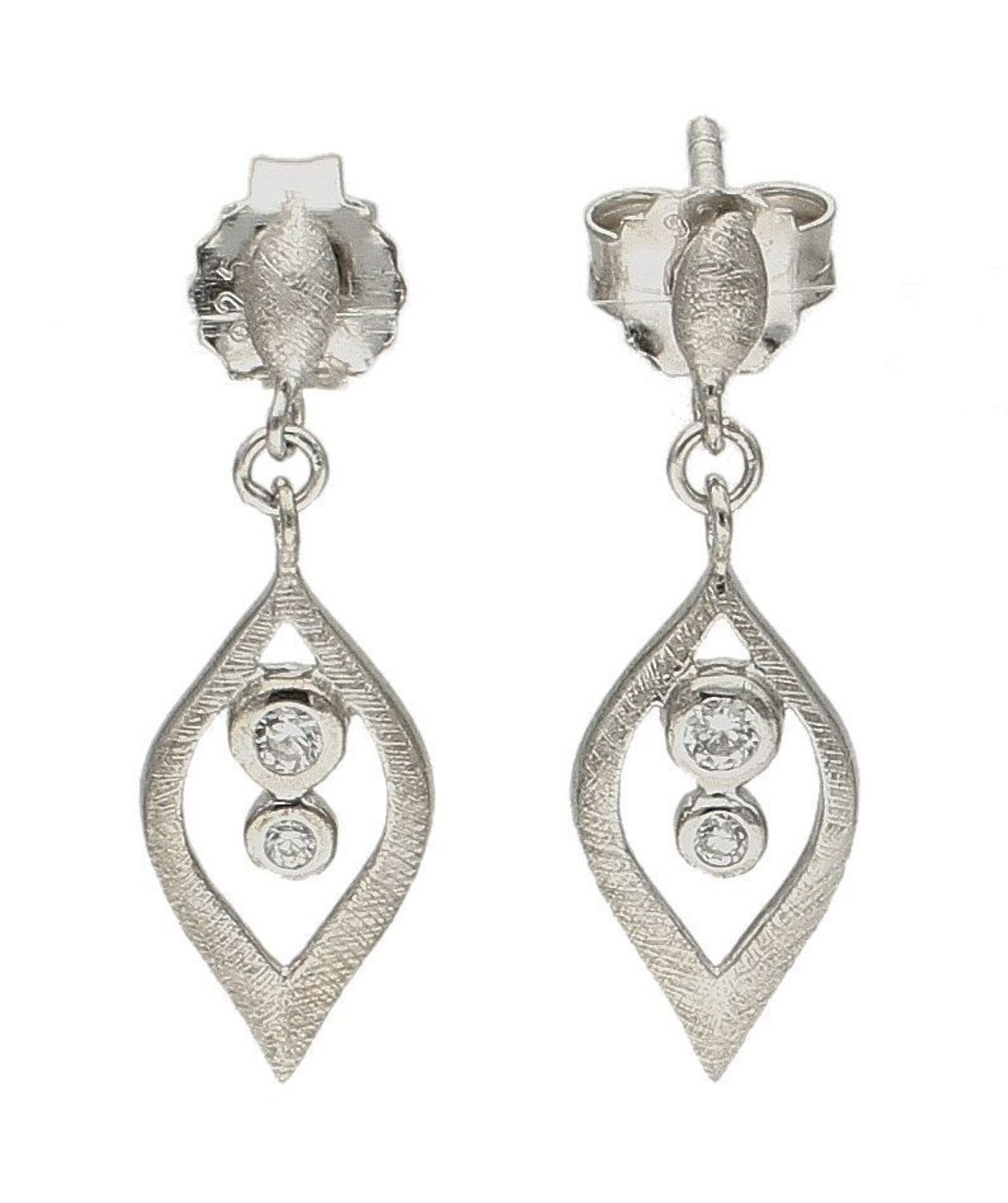 Kolczyki srebrne z cyrkoniami DIA-KLC-6365-925. Srebrne kolczyki wiszące. Srebrne kolczyki na sztyft. Srebrne kolczyki z cyrkoniami. Srebrn.jpg