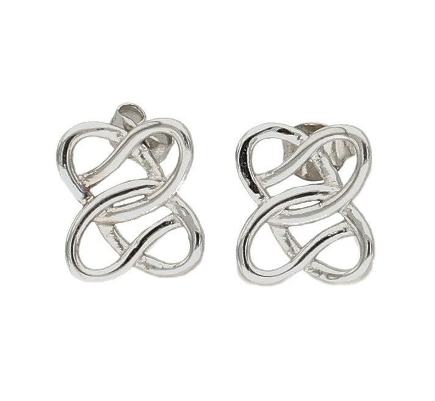 Kolczyki srebrne 925 gładkie DIA-KLC-6370-925. Kolczyki srebrne. Kolczyki srebrne gładkie. Kolczyki o nietypowym kształcie. Kolczyki srebrn.jpg