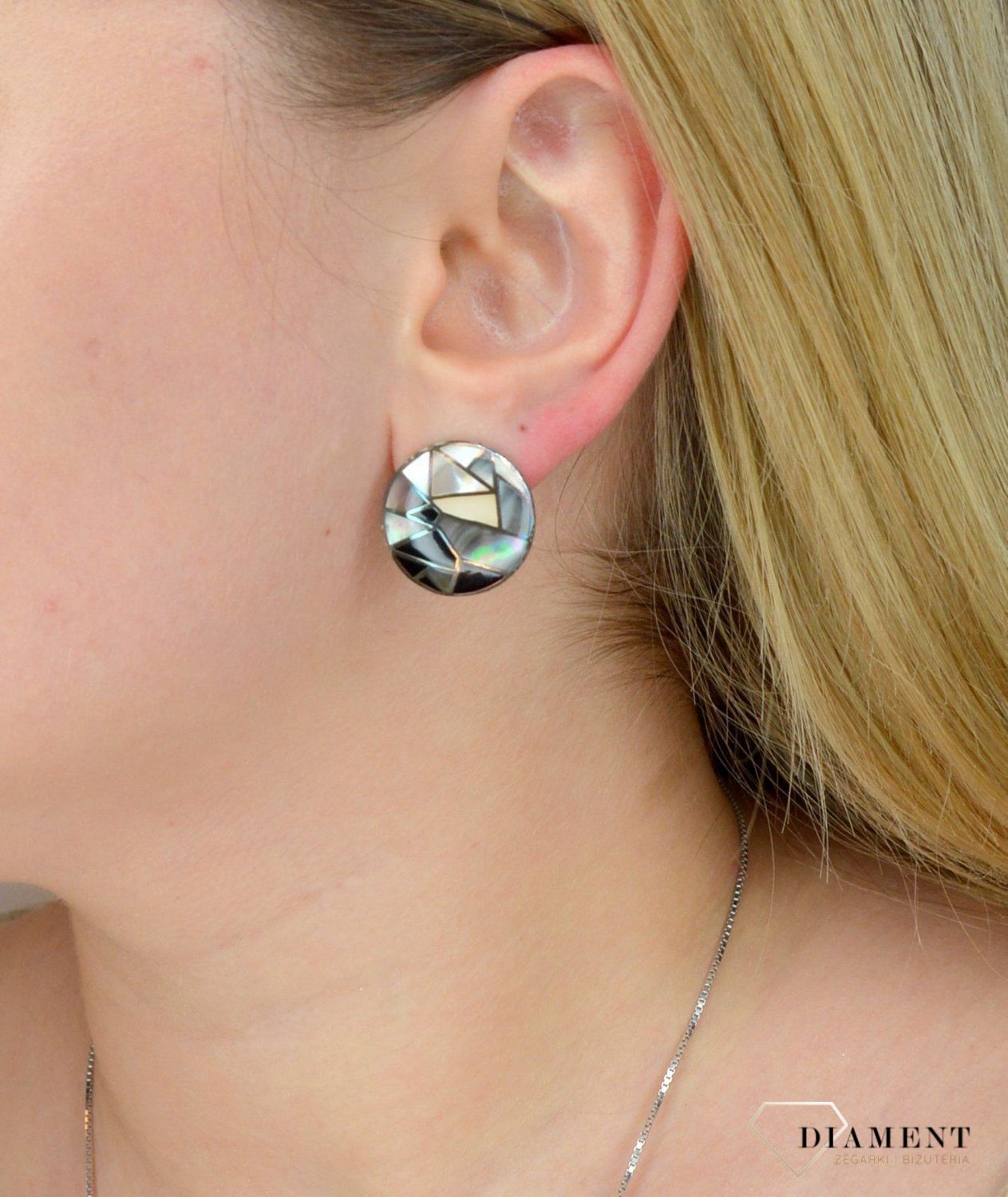 Kolczyki srebrne 'Blaszki z masą perłową' A0 120.jpg