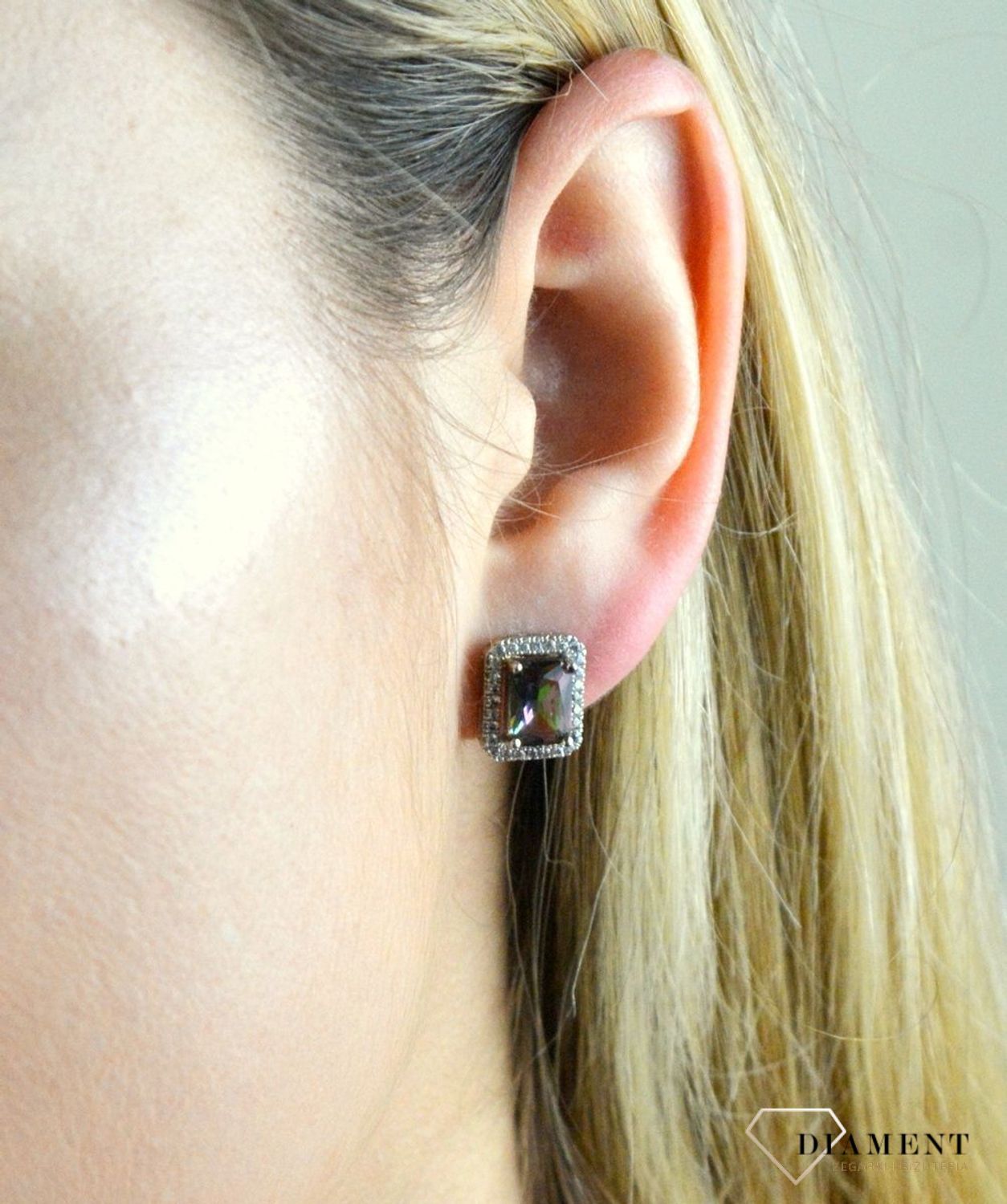 Kolczyki srebrne bogato zdobione DIA-KLC-6392-925. Kolczyki srebrne damskie. Kolczyki srebrne zdobione cyrkoniami. Kolczyki sreb.jpg