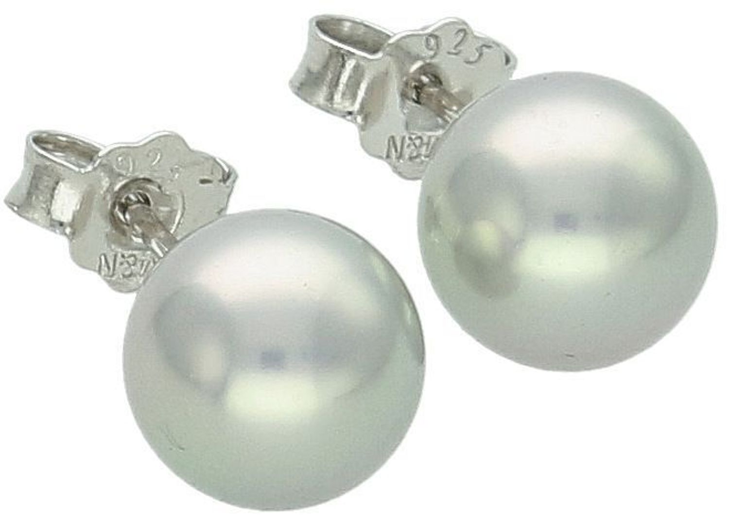 Kolczyki srebrne próba 925 szare perły DIA-KLC-6656-925 Kolczyki srebrne z szarymi perłami (model DIA-KLC-6656-925) to elegancka biżuteria, która łączy klasykę z subtelnym, nowoczesnym akcentem..jpg