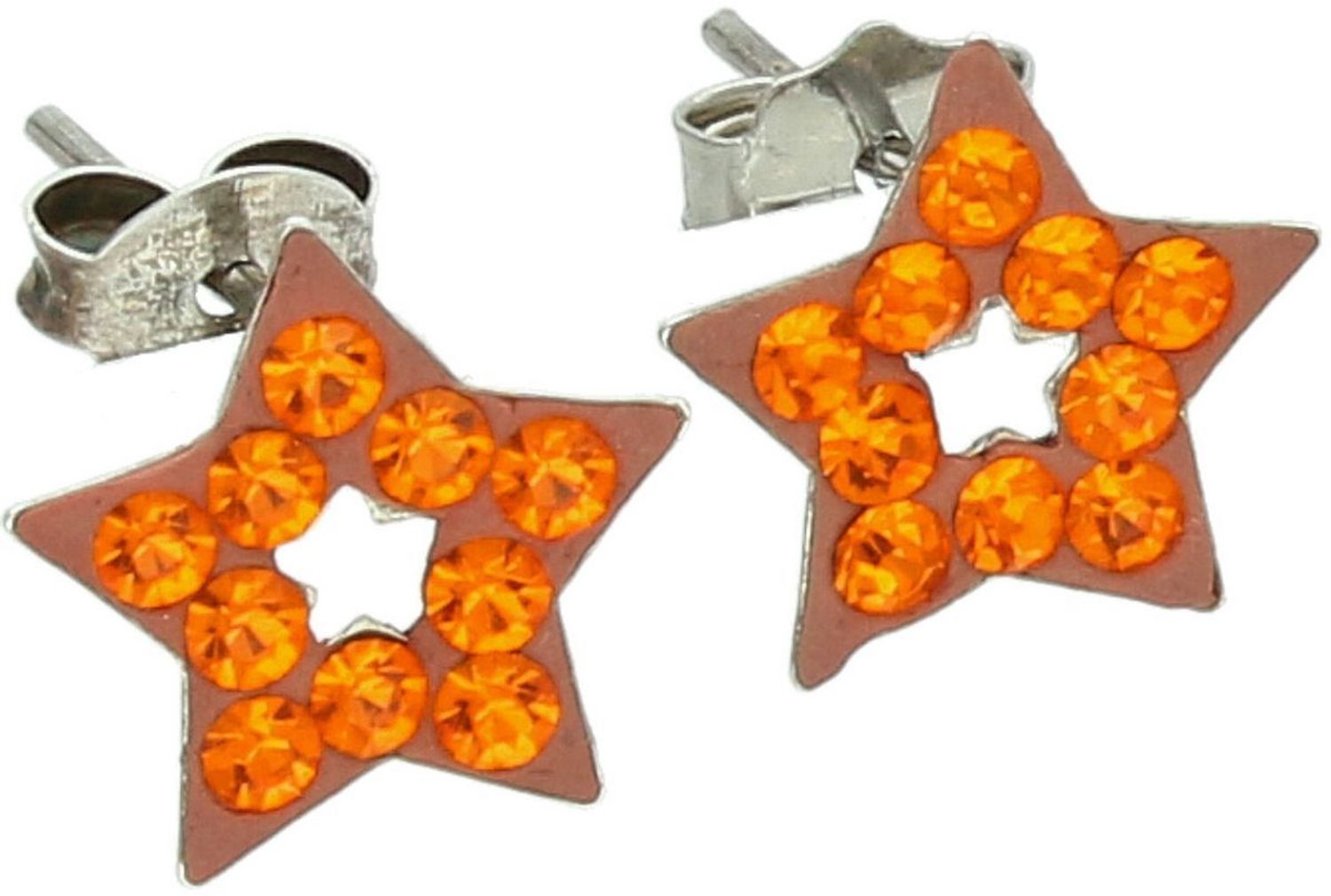 Kolczyki srebrne gwiazdki z Kryształami Swarovskiego.jpg