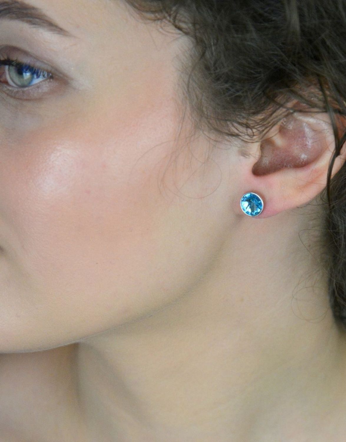 Kolczyki srebrne błękitne cyrkonie 925, DIA-KLC-6854-925.jpg