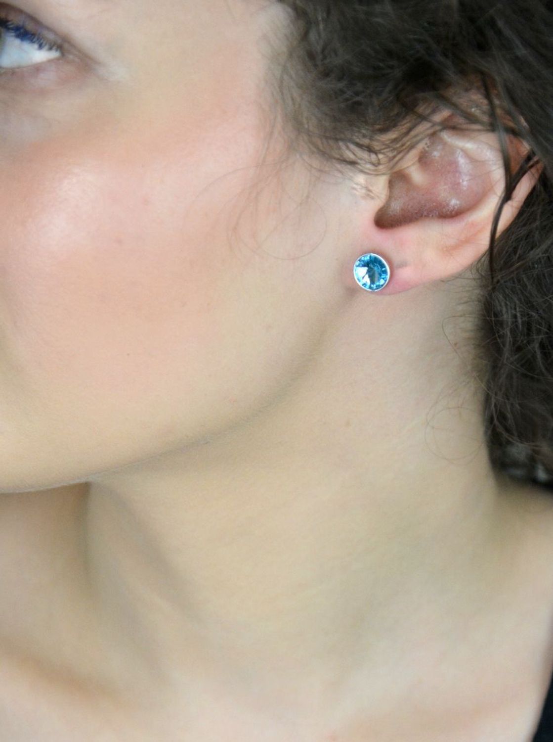 Kolczyki srebrne błękitne cyrkonie 925, DIA-KLC-6854-925.jpg