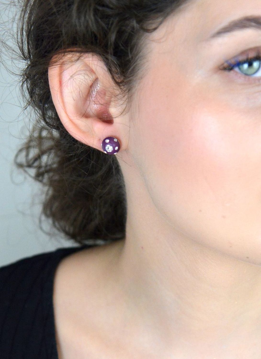 Srebrne kolczyki fioletowe z cyrkoniami, DIA-KLC-6880-925.jpg